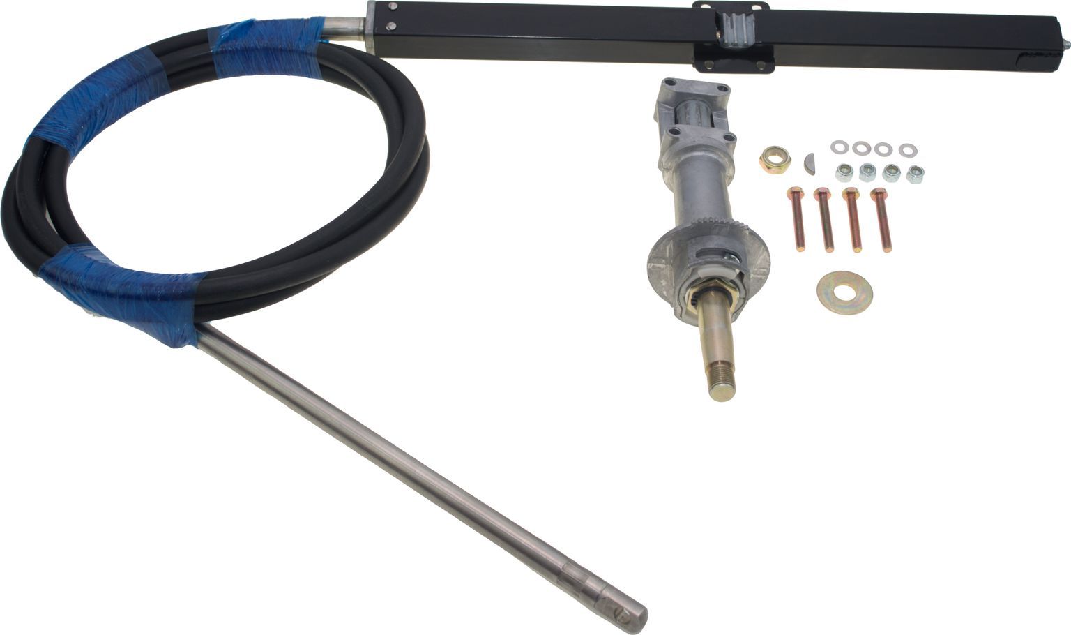 

Редуктор рулевой реечный с тросом 11 футов (3,35 м), Серый, Rack and Pinion