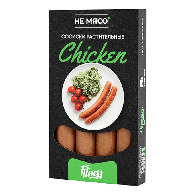 

Сосиски Tashir Food Не мясо Чикен растительные 200 г