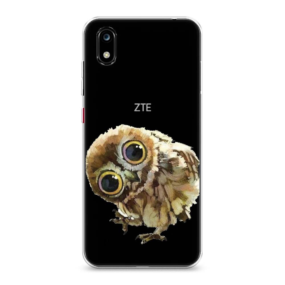 

Чехол Awog на ZTE Blade A7 2019 / ЗТЕ Блэйд A7 2019 "Любопытный совенок", Разноцветный, 133150-1