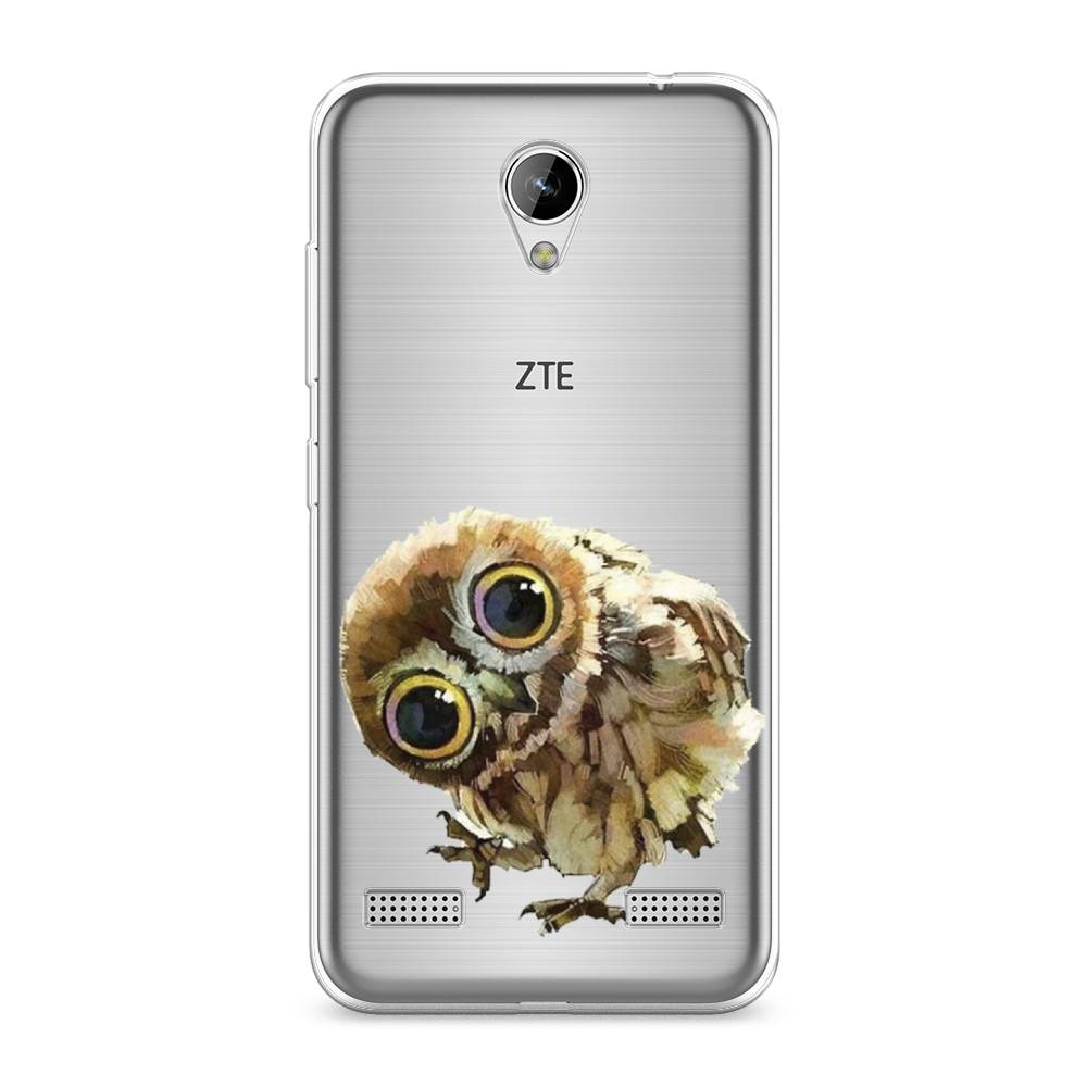 

Чехол Awog на ZTE Blade A520 / ЗТЕ Блэйд A520 "Любопытный совенок", 132050-1