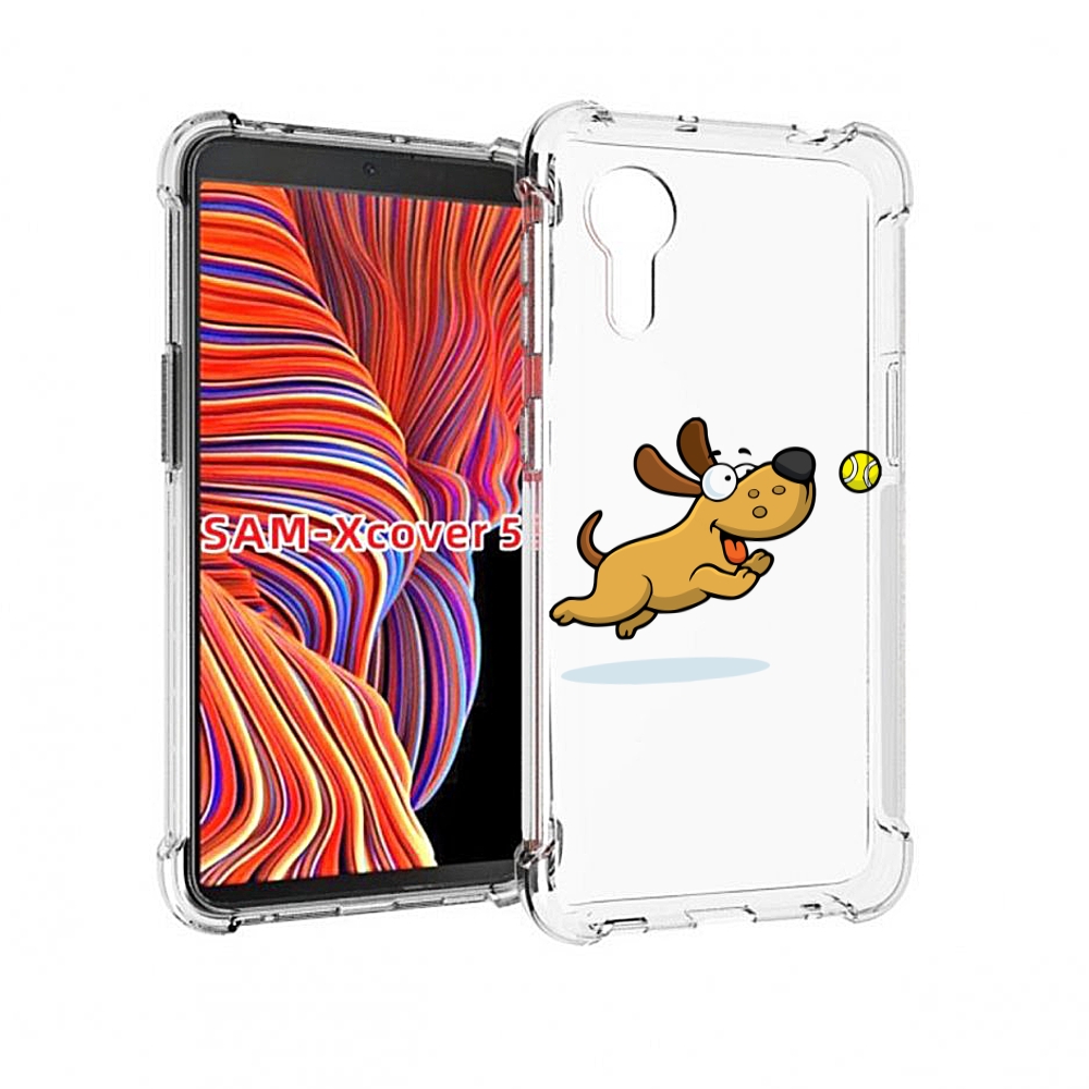 

Чехол MyPads пёсик для Samsung Galaxy Xcover 5, Прозрачный, Tocco