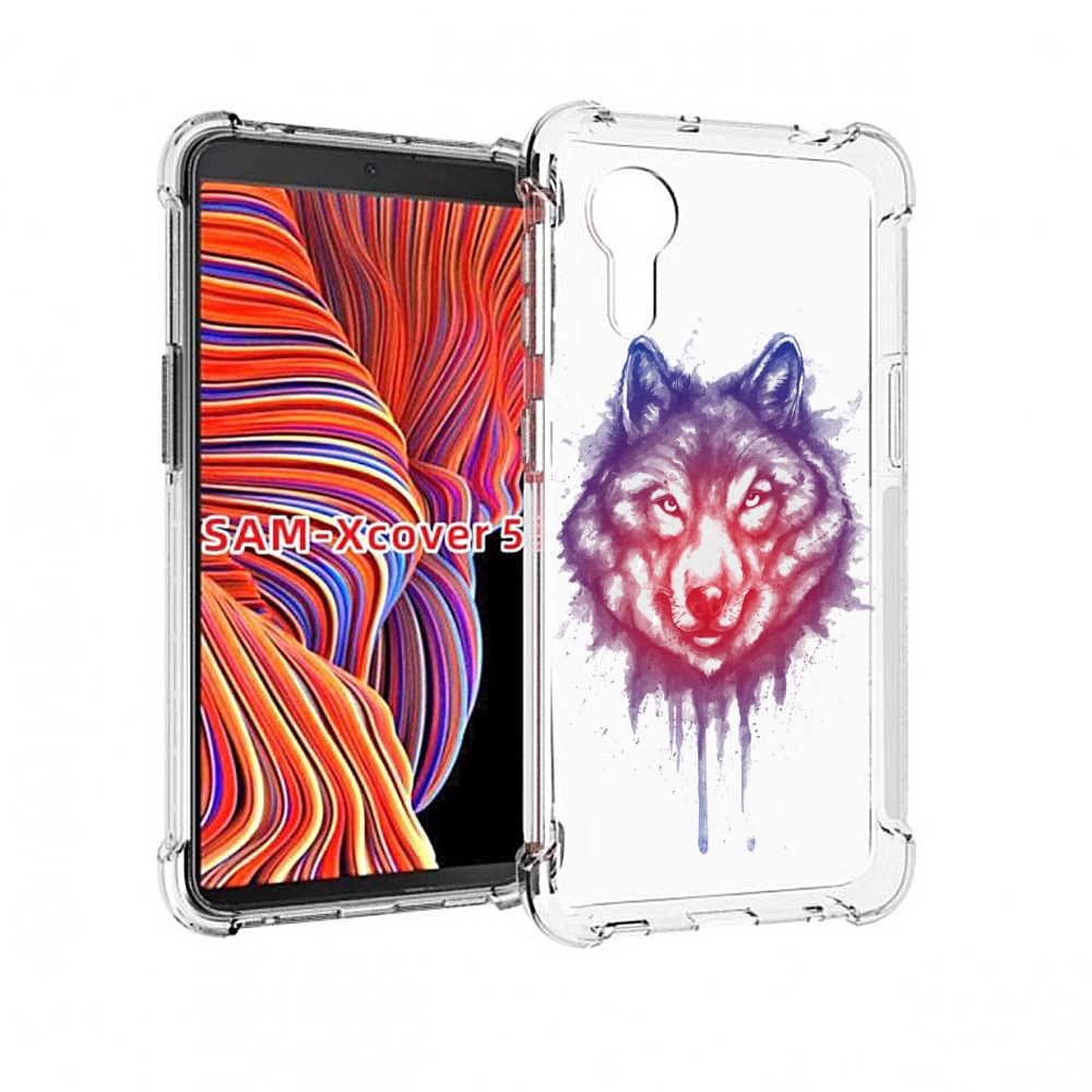 

Чехол MyPads пушистый волк для Samsung Galaxy Xcover 5, Прозрачный, Tocco