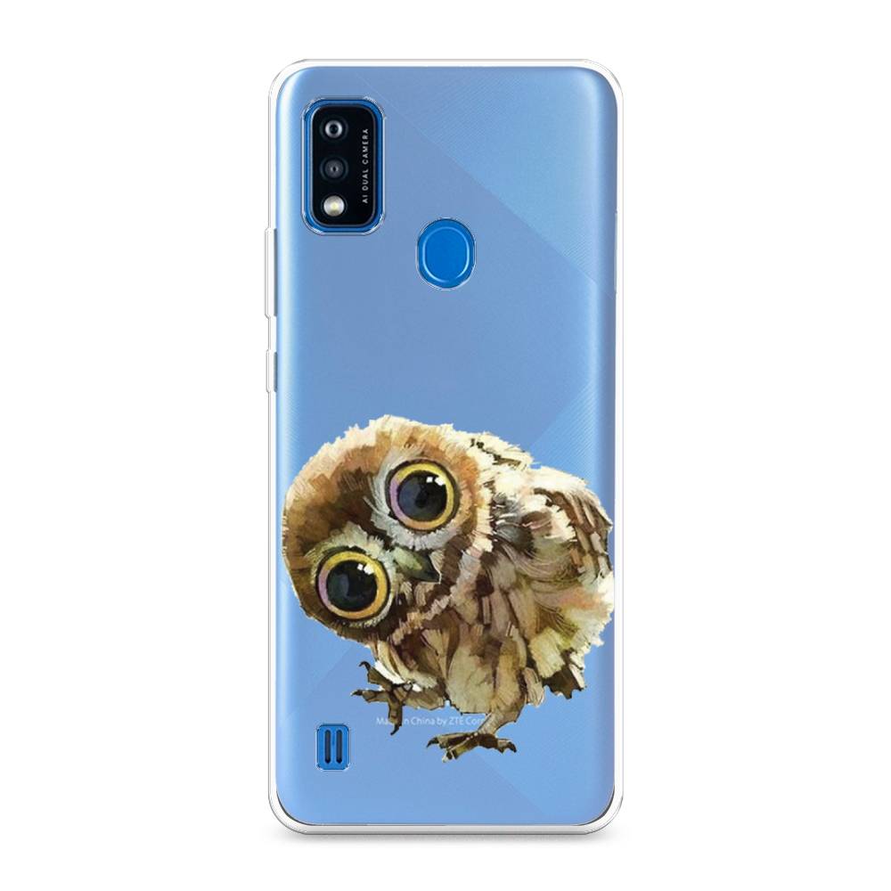 

Чехол Awog на ZTE Blade A51 / ЗТЕ Блэйд A51 "Любопытный совенок", Разноцветный, 134550-1