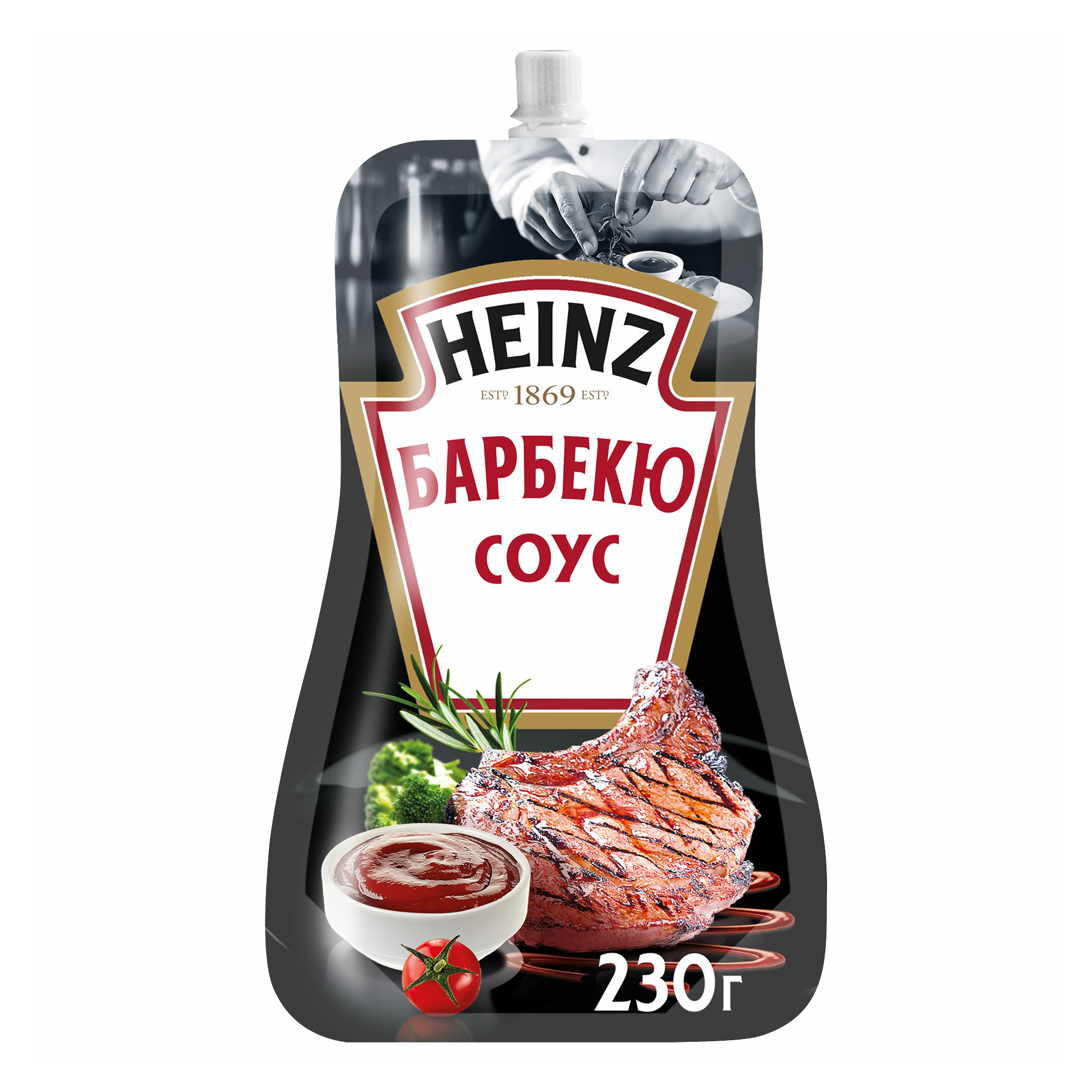 Соус Heinz томатный Барбекю 230 г 120₽