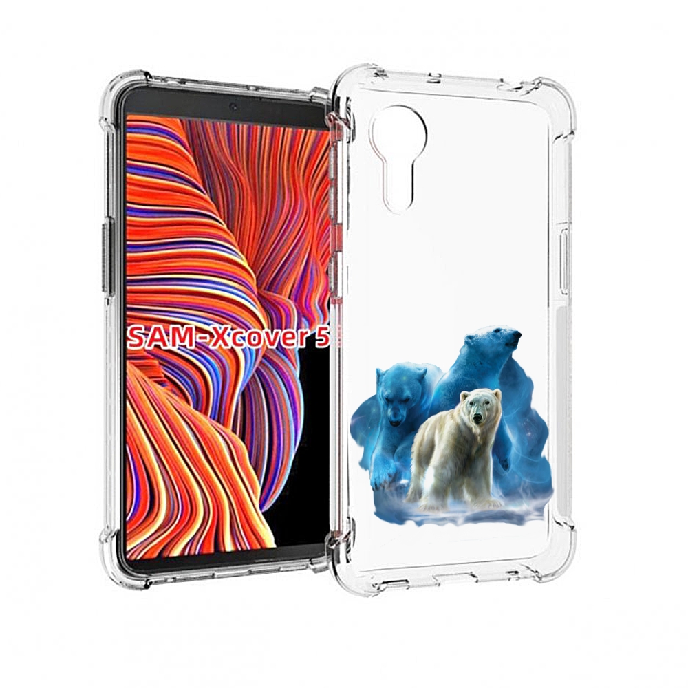 

Чехол MyPads полярный медведь для Samsung Galaxy Xcover 5, Прозрачный, Tocco