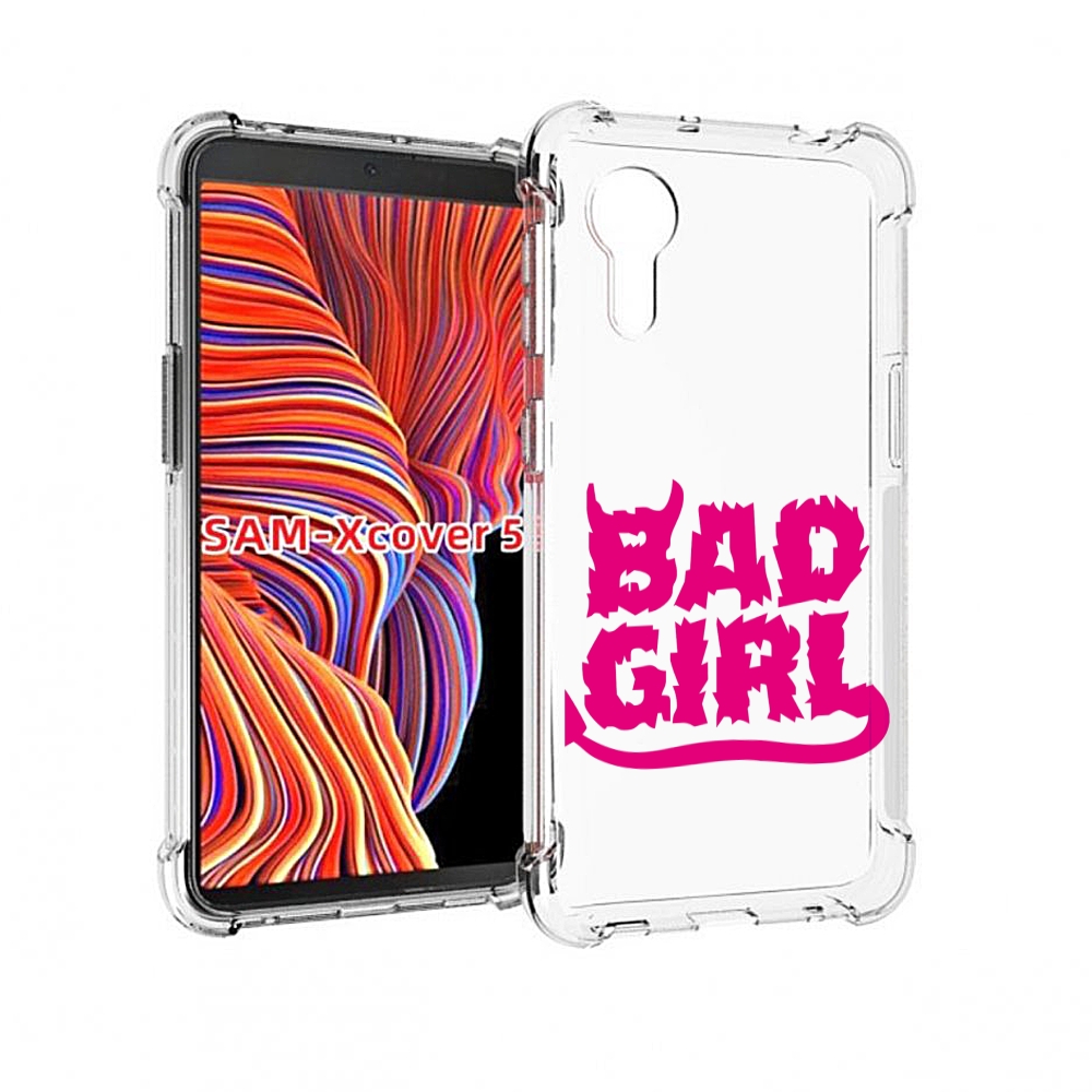 

Чехол MyPads плохая девочка для Samsung Galaxy Xcover 5, Прозрачный, Tocco