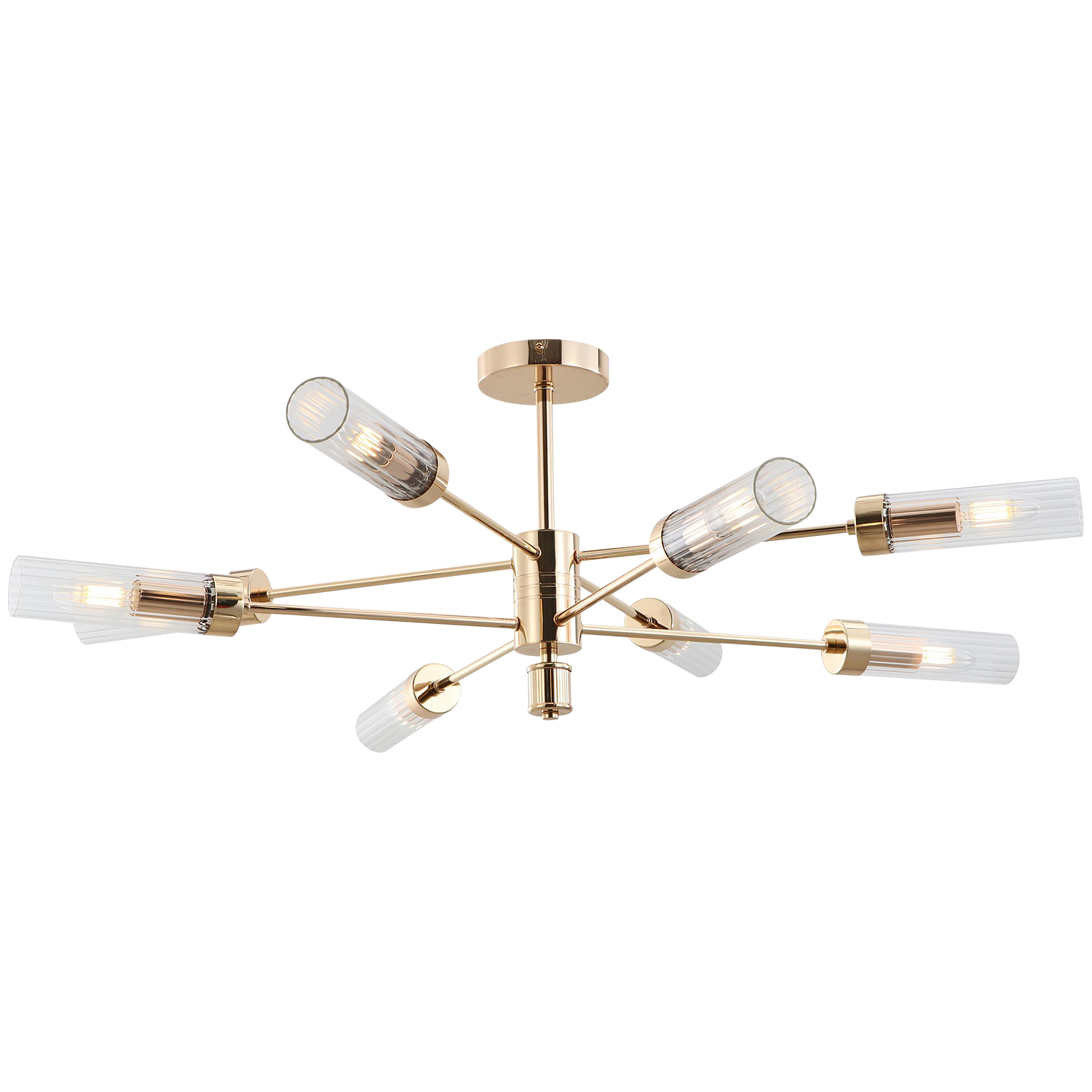 

Люстра потолочная Illumico IL5608-8CST-79 GD
