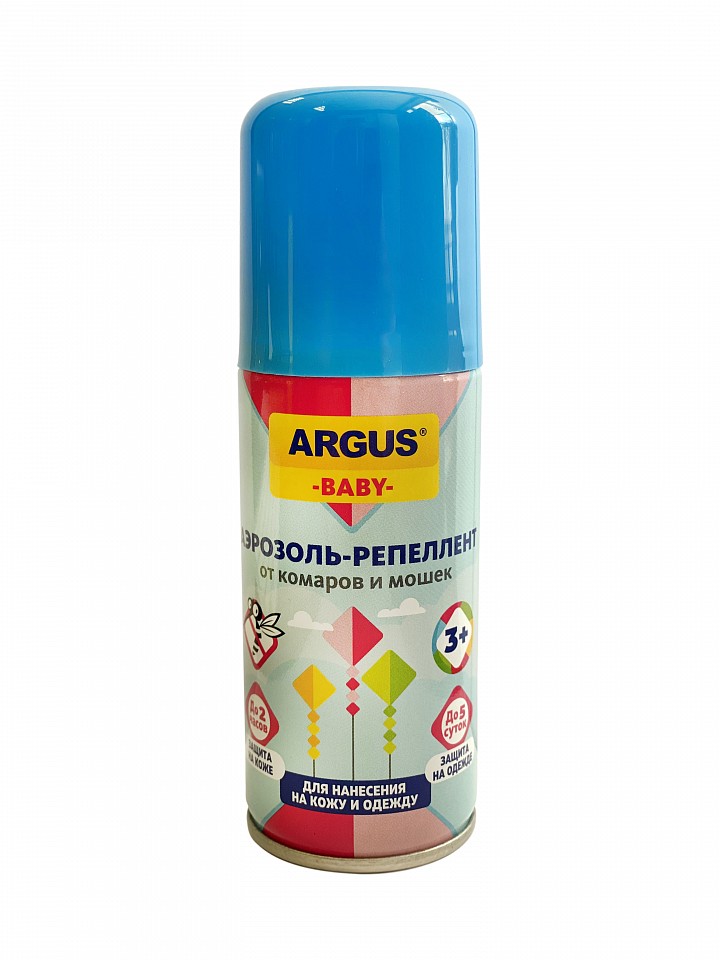 

Аэрозоль от насекомых Argus Baby 726491 100 мл, Baby