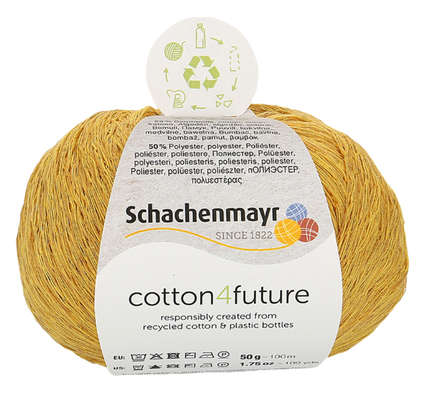 

Пряжа Schachenmayr 9807377 Сotton4future (00022, sunflower), Сotton4future
