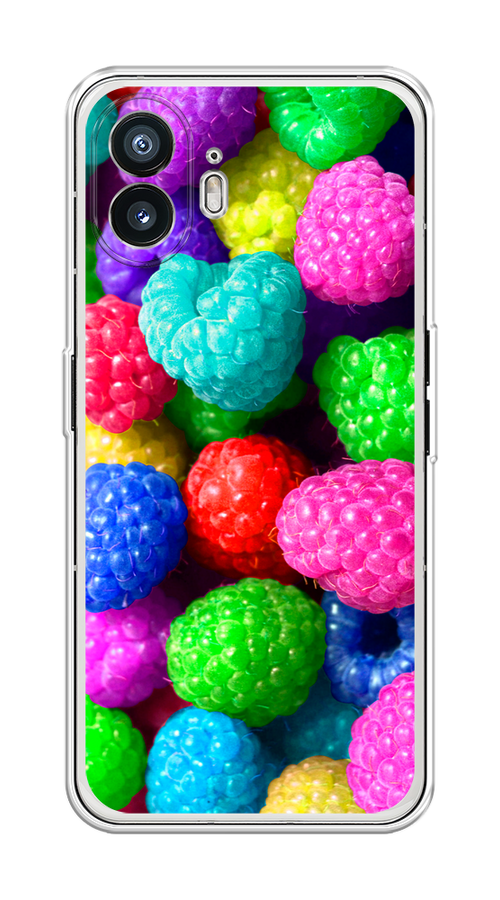 

Чехол на Nothing Phone (2) "Леденцовая малина", Фиолетовый;розовый;зеленый, 3300250-1