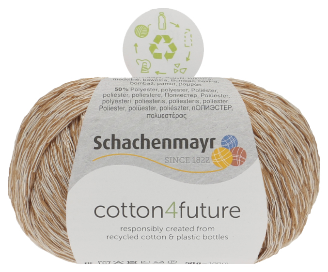 

Пряжа Schachenmayr 9807377 Сotton4future (00006, caramel), Сotton4future