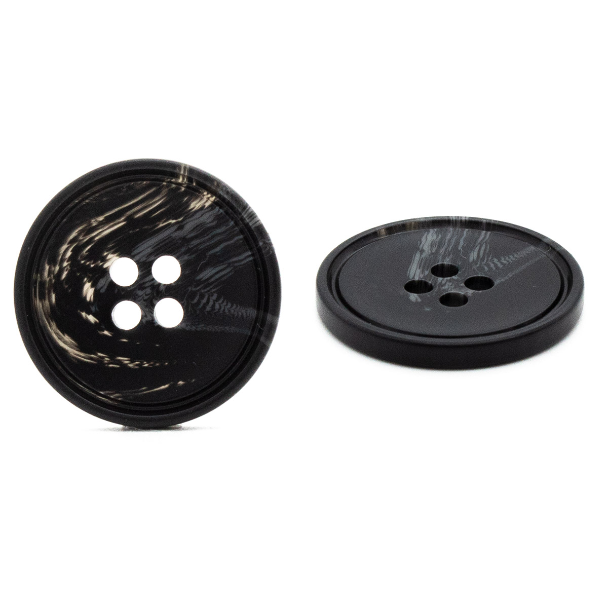 

Пуговицы АЙРИС, CN 2775, 36L (01-Black), 36 шт