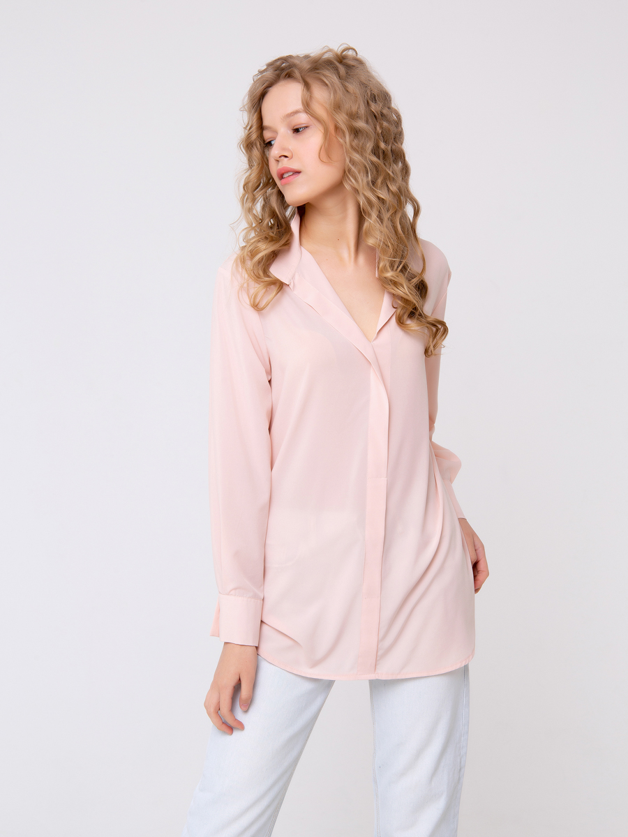 

Блуза женская 1001dress RS00002 оранжевая 44, RS00002