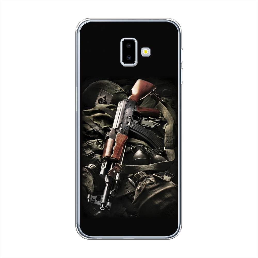 

Чехол Awog на Samsung Galaxy J6 Plus 2018 "Автомат", Разноцветный, 26950-5