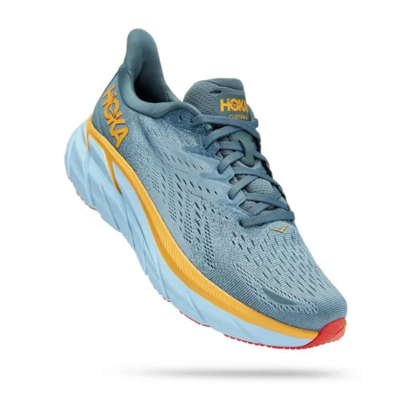 

Кроссовки женские Hoka Clifton 8 WIDE голубые 40 EU, Голубой, Clifton 8 WIDE