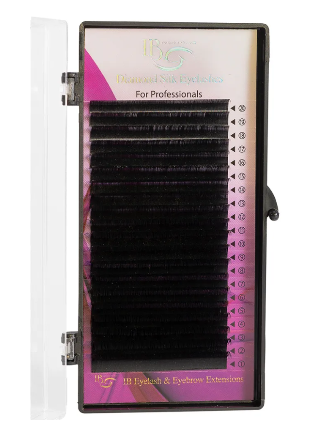 

Ресницы IBeauty Diamond Silk C 0.12 7-14, Черный