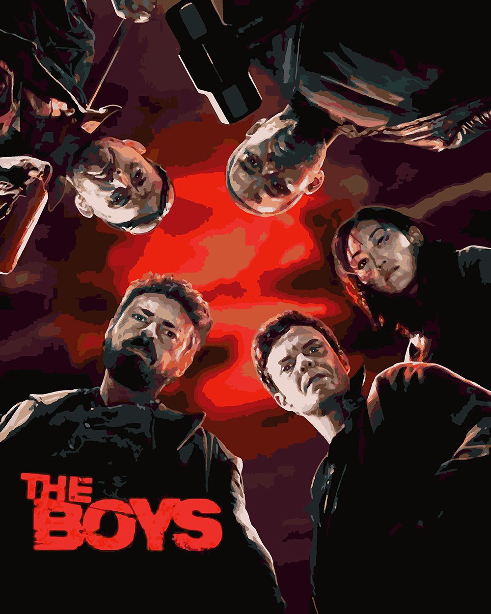 

Картина по номерам Красиво Красим The Boys - Постер, 60 х 70 см, The Boys - Постер