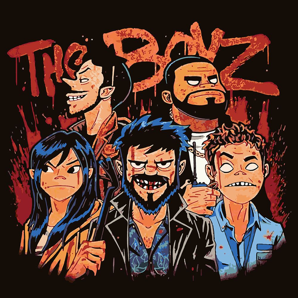 

Картина по номерам Красиво Красим The Boys - Gorilaz, 50 х 50 см, The Boys - Gorilaz