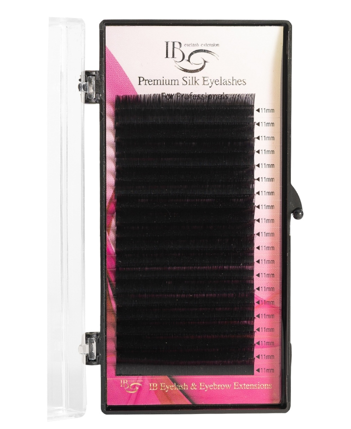 

Ресницы IBeauty Silk 20 линий C 0.085 12 мм, Черный
