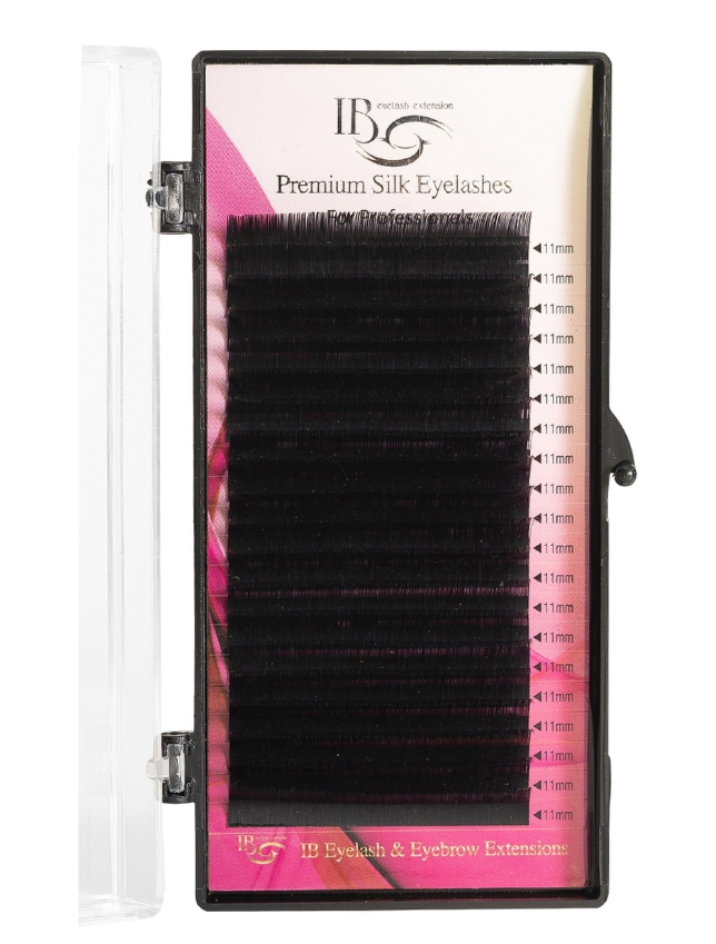 

Ресницы IBeauty Silk 20 линий D 0.085 13 мм, Черный