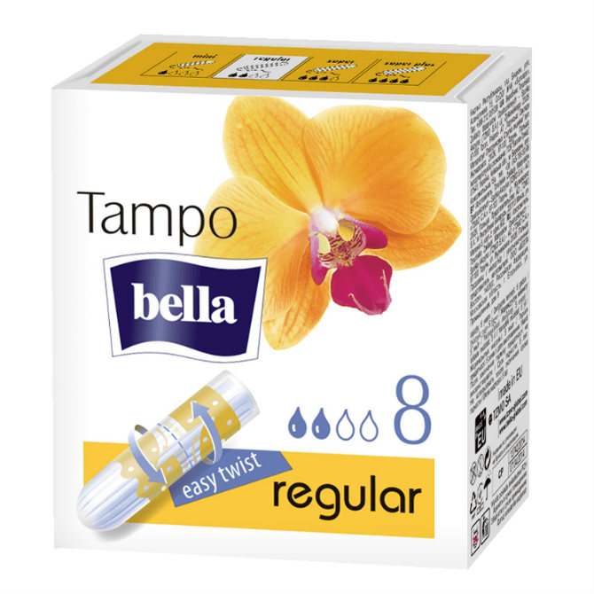 Тампоны Bella Tampo Premium Comfort Regular 8 шт