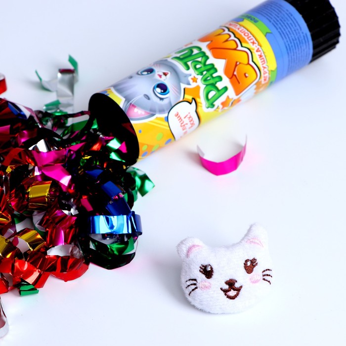 

Хлопушка с игрушкой Party «БУМ», котик