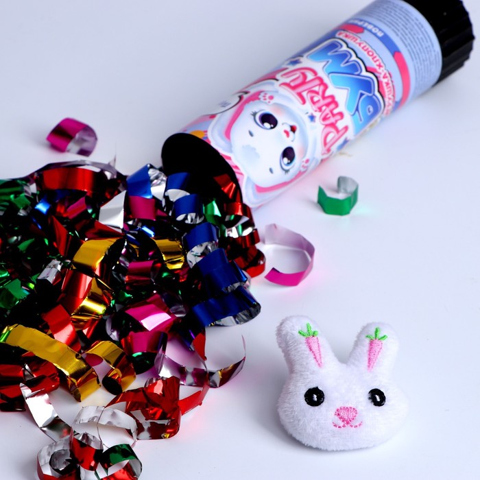 

Хлопушка с игрушкой Party «БУМ», зайка