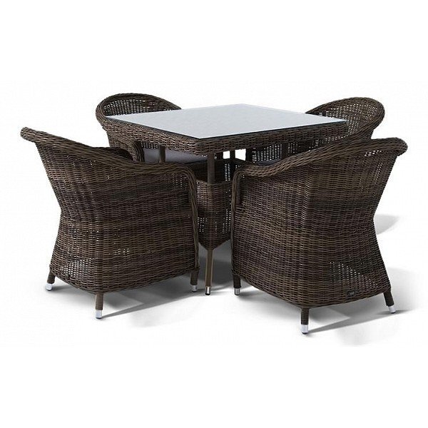 

Набор садовой мебели 4sis Фредо SIS_UT-00000442 brown; gray 5 предметов, Фредо