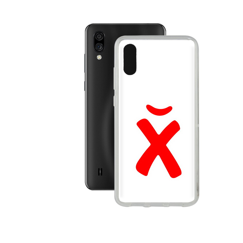 

Чехол MyPads Tocco для ZTE Blade A5 (2020) абстракция буква х (PT226944.454.209), Прозрачный, Tocco