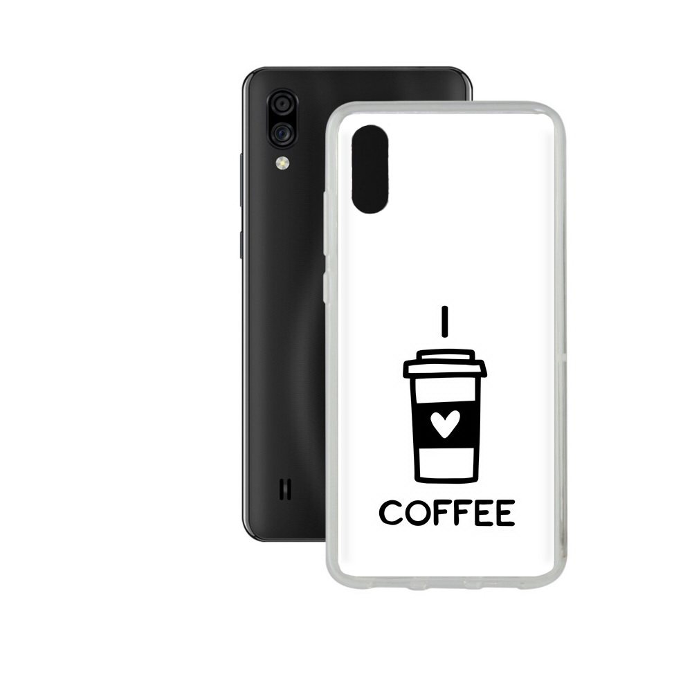 

Чехол MyPads Tocco для ZTE Blade A5 (2020) Я люблю кофе (PT226944.454.206), Прозрачный, Tocco