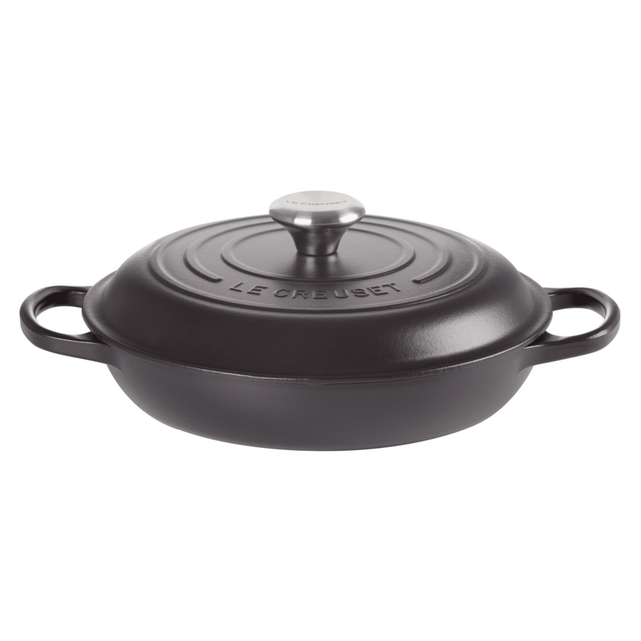 фото Кастрюля le creuset cast iron - signature d26 см, 2,2 л, чугун, черный матовый