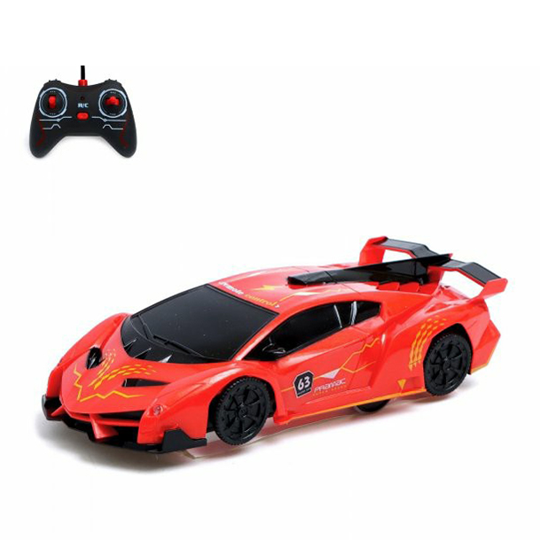 

Машинка на радиоуправлении Racer антигравитационная красная