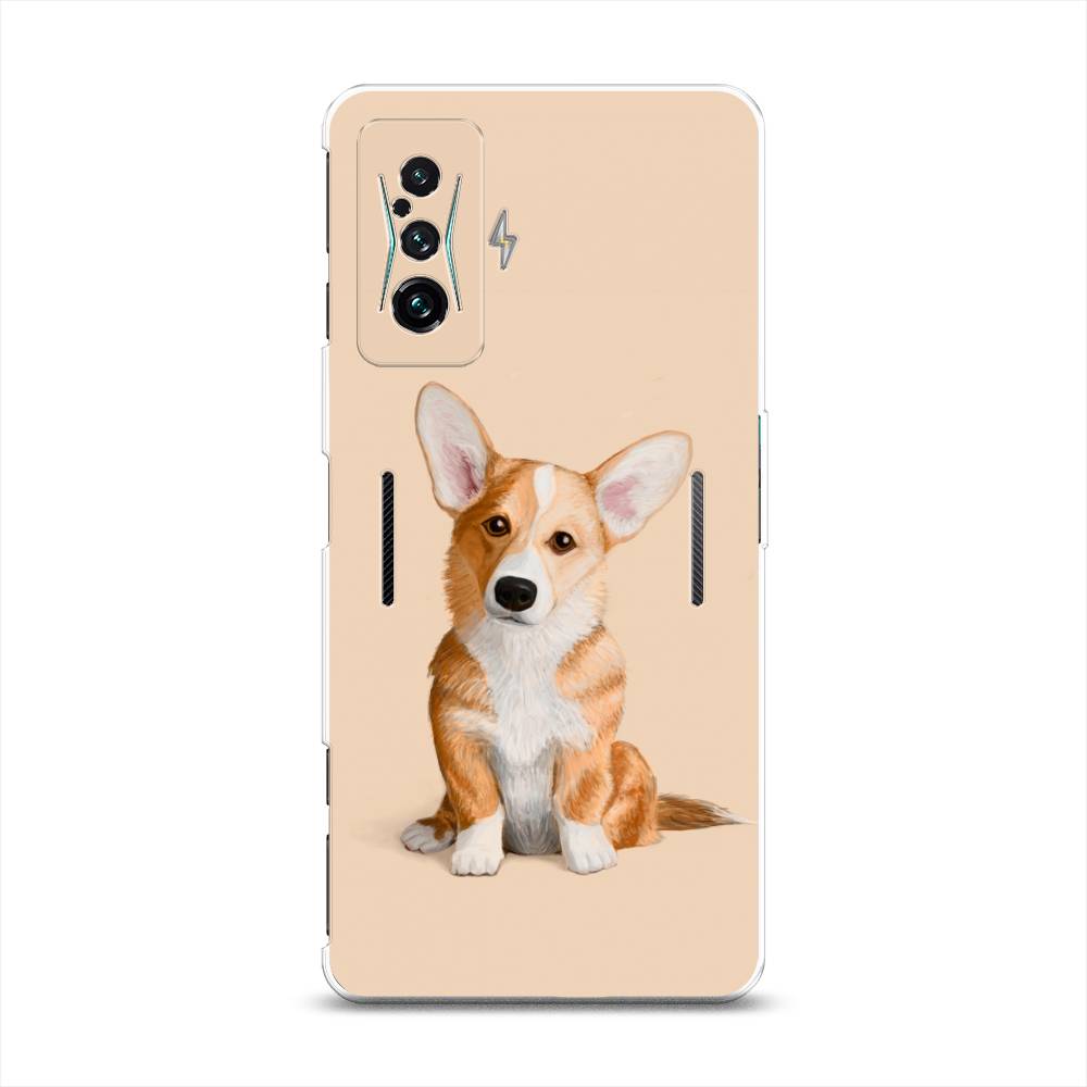 

Чехол на Xiaomi Redmi K50 GE "Грустный Корги", Коричневый;бежевый, 314350-1