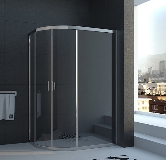 

Душевой уголок Veconi Rovigo 100x80х195 профиль хром,стекло прозрачное RV03-10080A-01-19C1, RV03-10080A-01-19C1