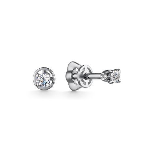 

Серьги из красного золота Golden Eagle 25028-200, бриллиант, 25028-200