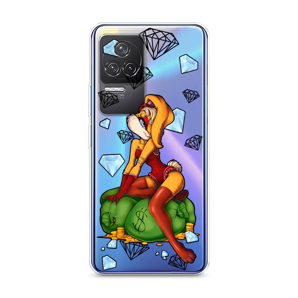 

Чехол на Xiaomi Redmi K50 "Лола Банни с бриллиантами", Красный;оранжевый;зеленый, 312250-6