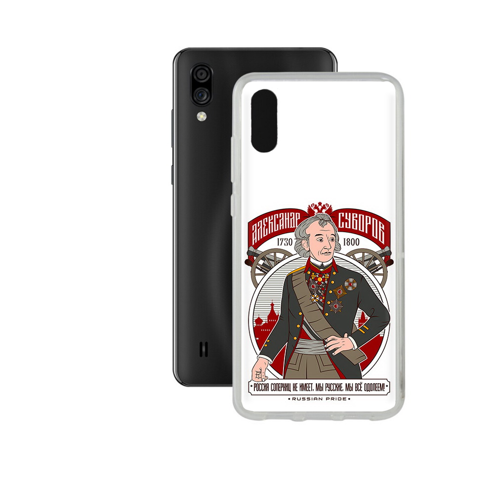 

Чехол MyPads Tocco для ZTE Blade A5 (2020) Суворов (PT226944.454.164), Прозрачный, Tocco