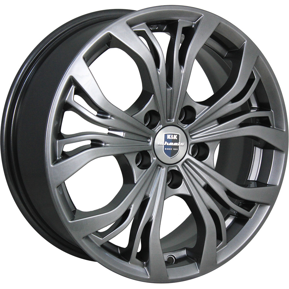 

Колесный диск K&K Аламида дарк-платинум 6.5x16/5x114.3 D67.1 ET43