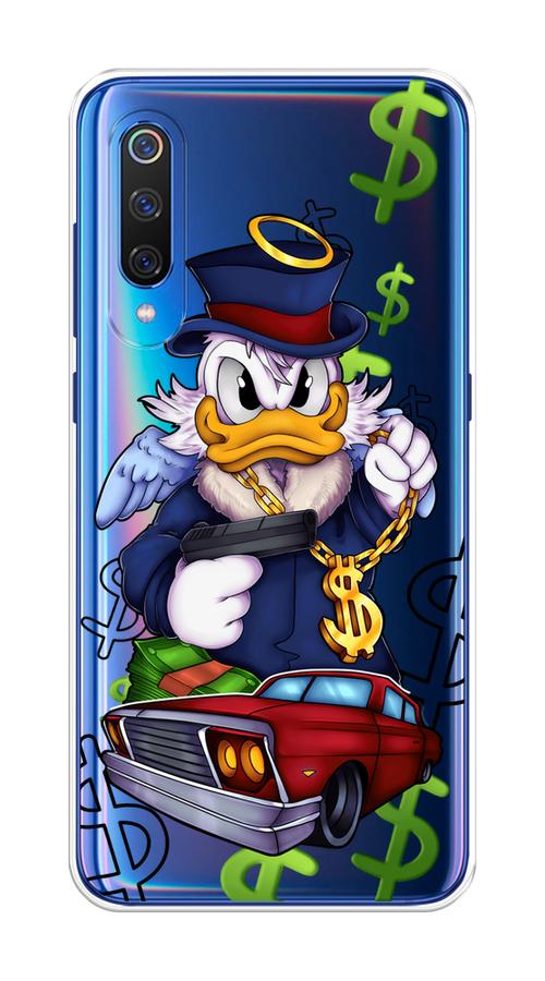 

Чехол на Xiaomi Mi 9 "Scrooge McDuck with a Gold Chain", Красный;синий;белый, 34850-6