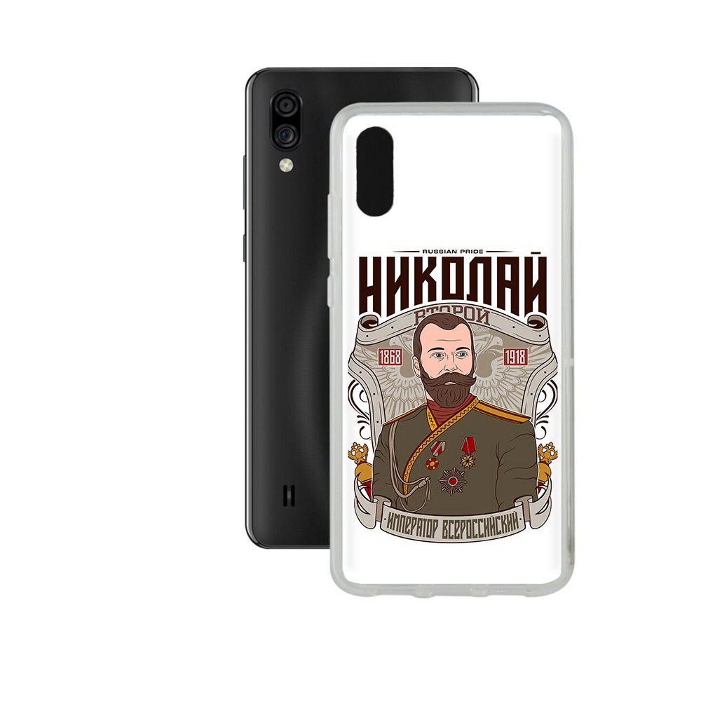 

Чехол MyPads Tocco для ZTE Blade A5 (2020) Николай второй (PT226944.454.125), Прозрачный, Tocco
