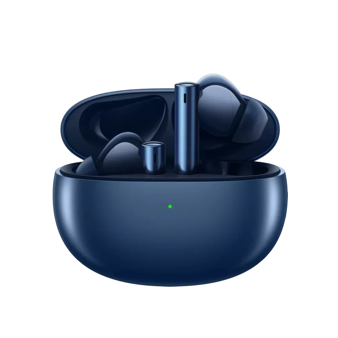 фото Беспроводные наушники realme realme buds air 3, синий blue (realme_buds_air_3_синий)