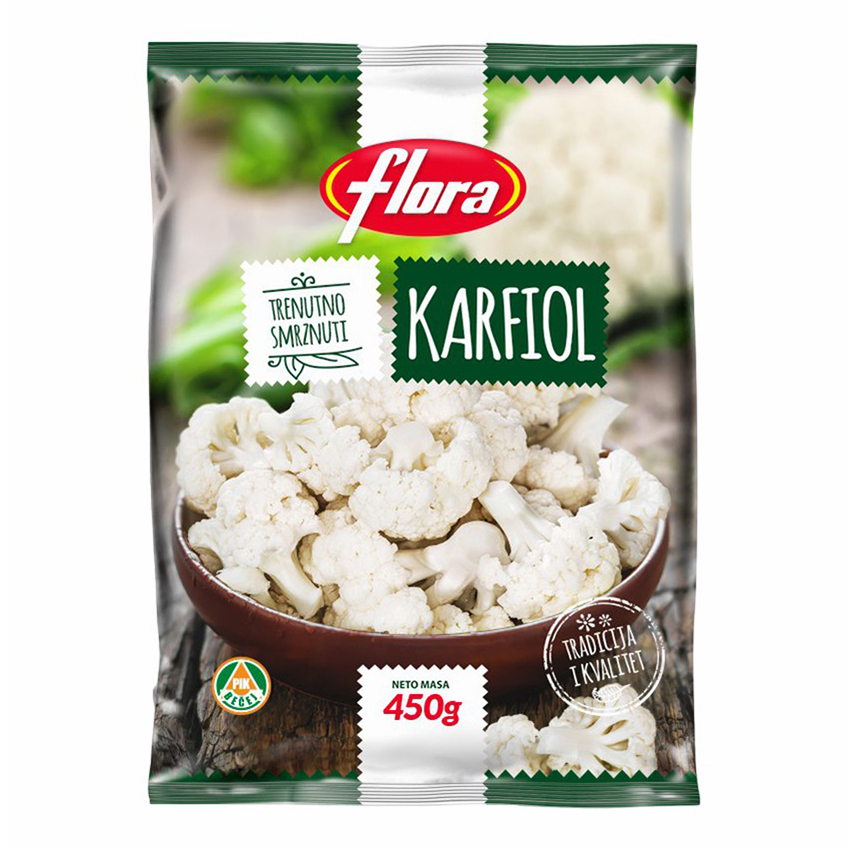 

Капуста цветная Flora замороженная 450 г