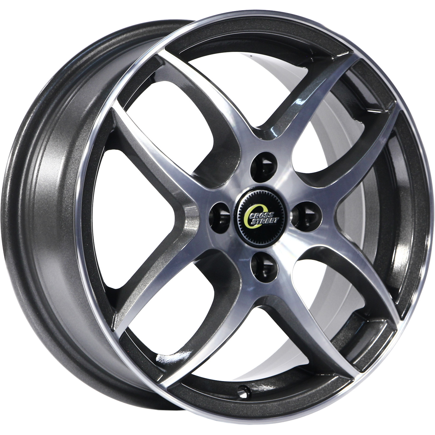 

Колесный диск CROSS_STREET_Россия CR-18 gmf 6x15/4x100 D54.1 ET46