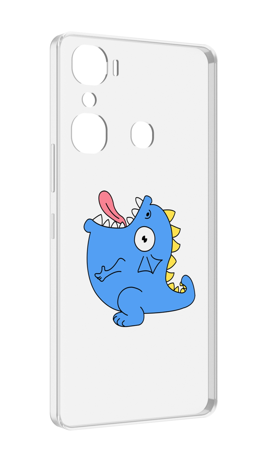 

Чехол MyPads голубая-рыбка для Infinix Hot 12 Pro, Прозрачный, Tocco