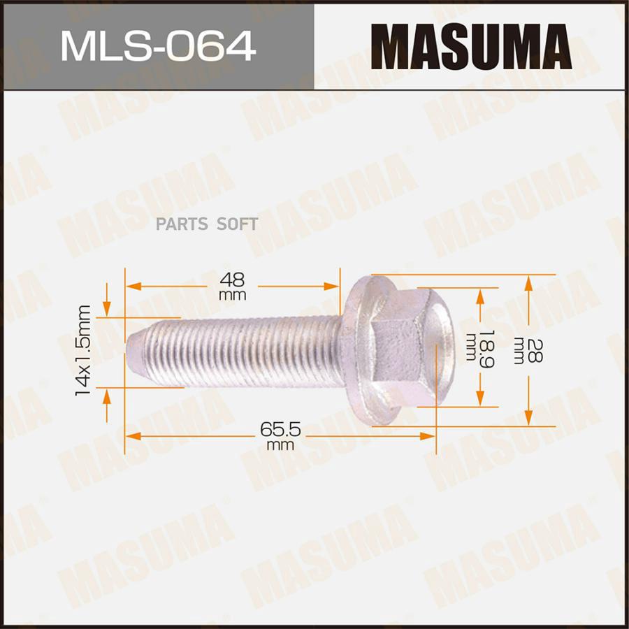 

Болт амортизатора Subaru MASUMA mls064