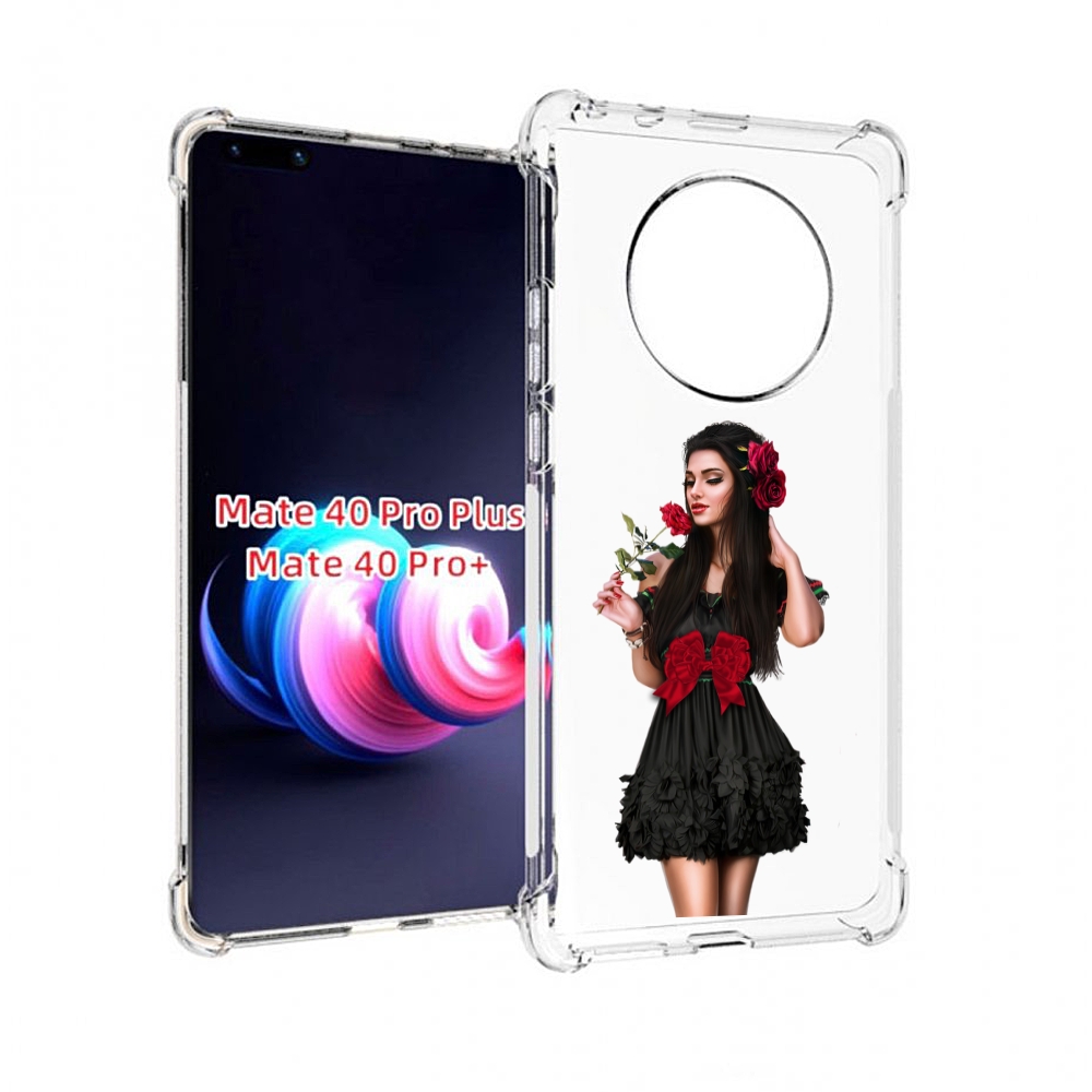 

Чехол на Xiaomi Redmi Note 11 Pro/11 Pro 5G/11E Pro "Девушка с цветами", Прозрачный, Tocco