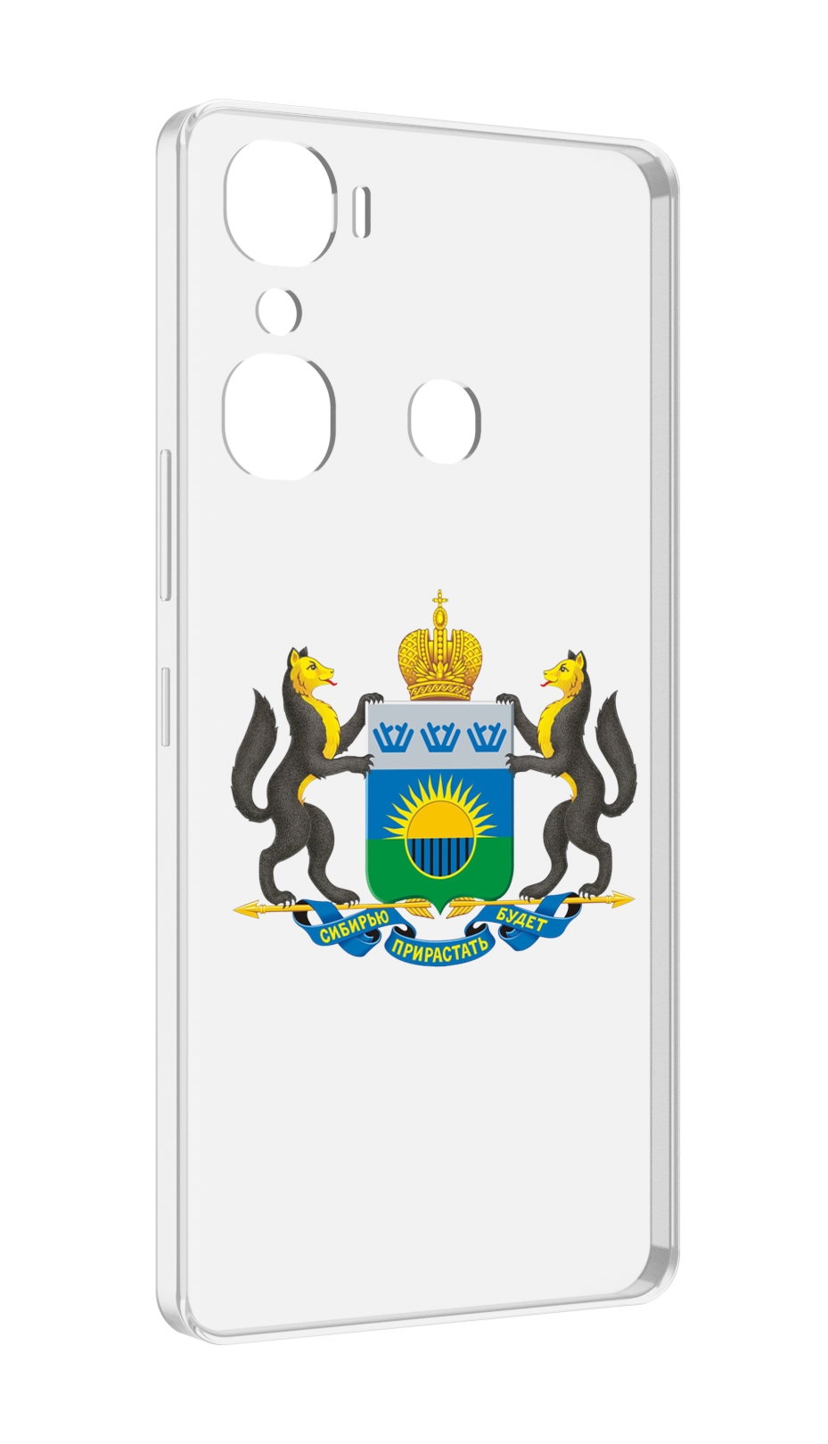 

Чехол MyPads герб-тюменская-область для Infinix Hot 12 Pro, Прозрачный, Tocco