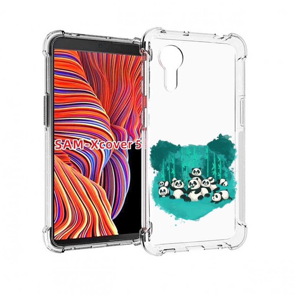 

Чехол MyPads нарисованные панды для Samsung Galaxy Xcover 5, Прозрачный, Tocco