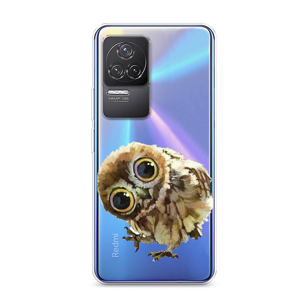 

Чехол Awog на Xiaomi Redmi K50 "Любопытный совенок", Разноцветный, 312250-1