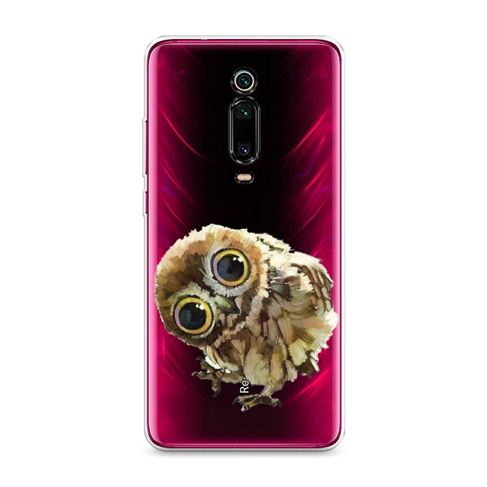 фото Силиконовый чехол "любопытный совенок" на xiaomi redmi k20 pro awog